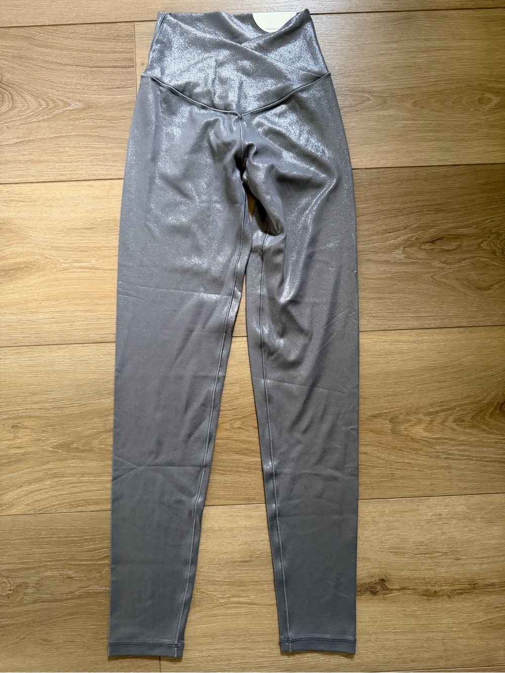 OFFLINE by Aerie Real Me Crossover Shimmer 7/8 Leggings NWT - Picture 2 of 9